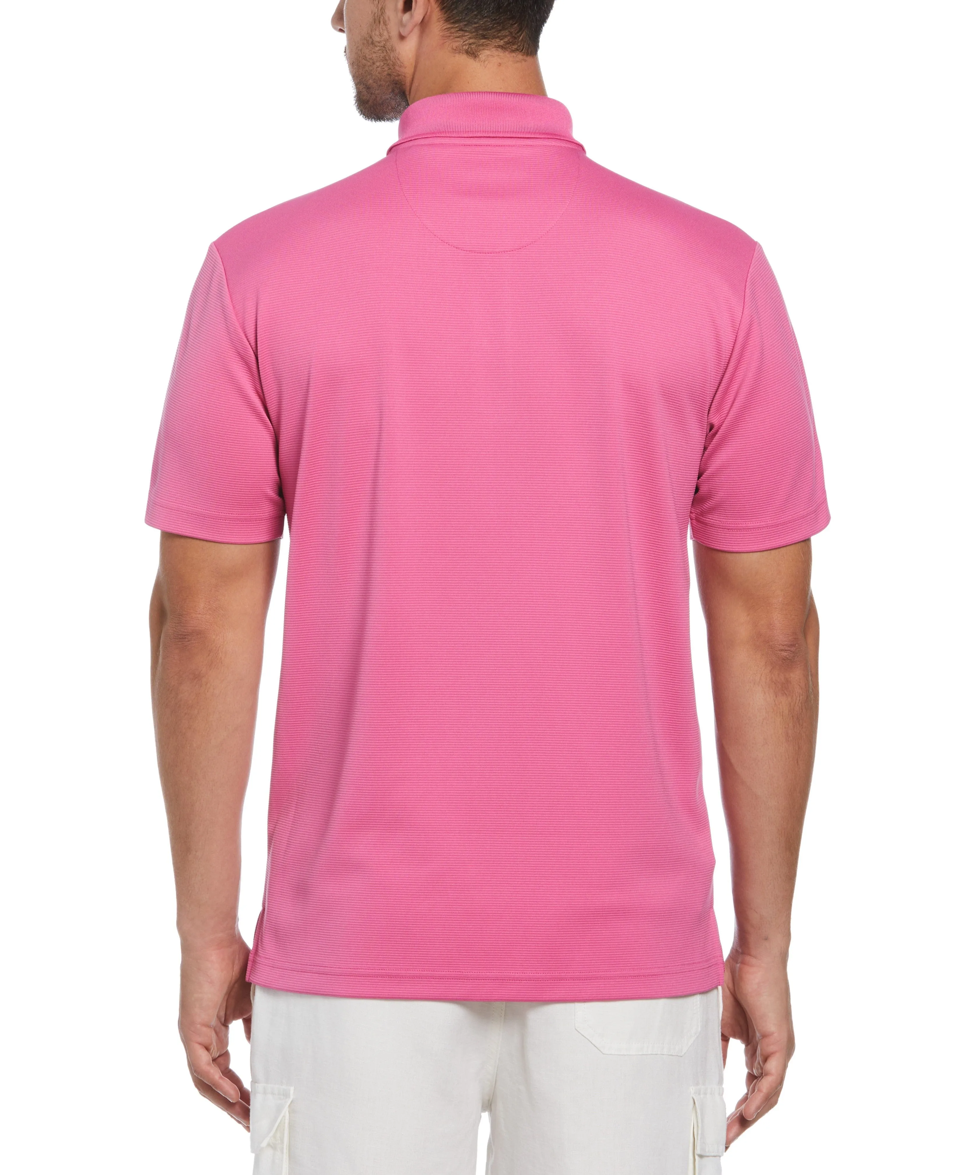 Big & Tall Solid Textured Polo sold by Cubavera product image thumbnail 2