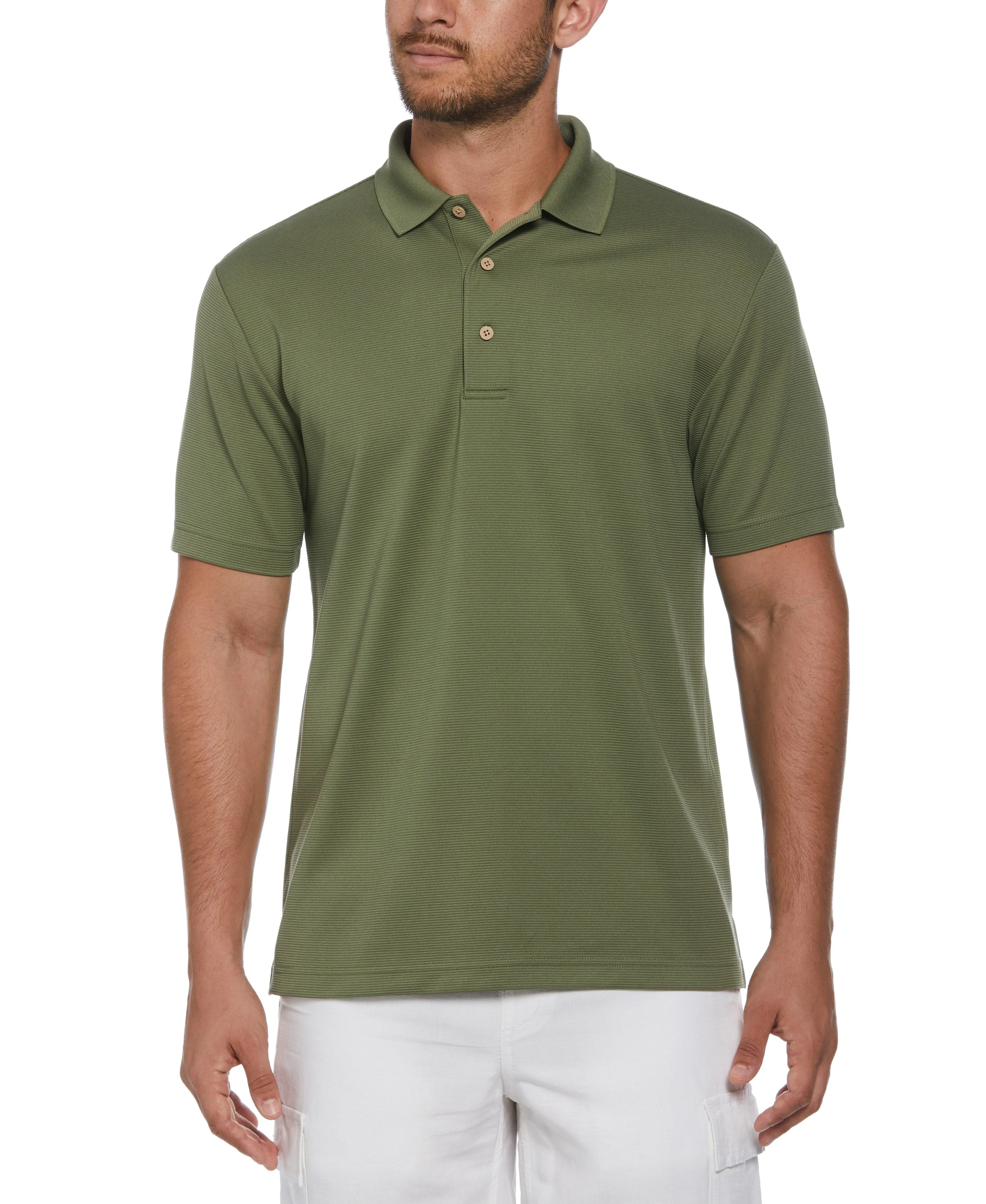 Big & Tall Solid Textured Polo sold by Cubavera