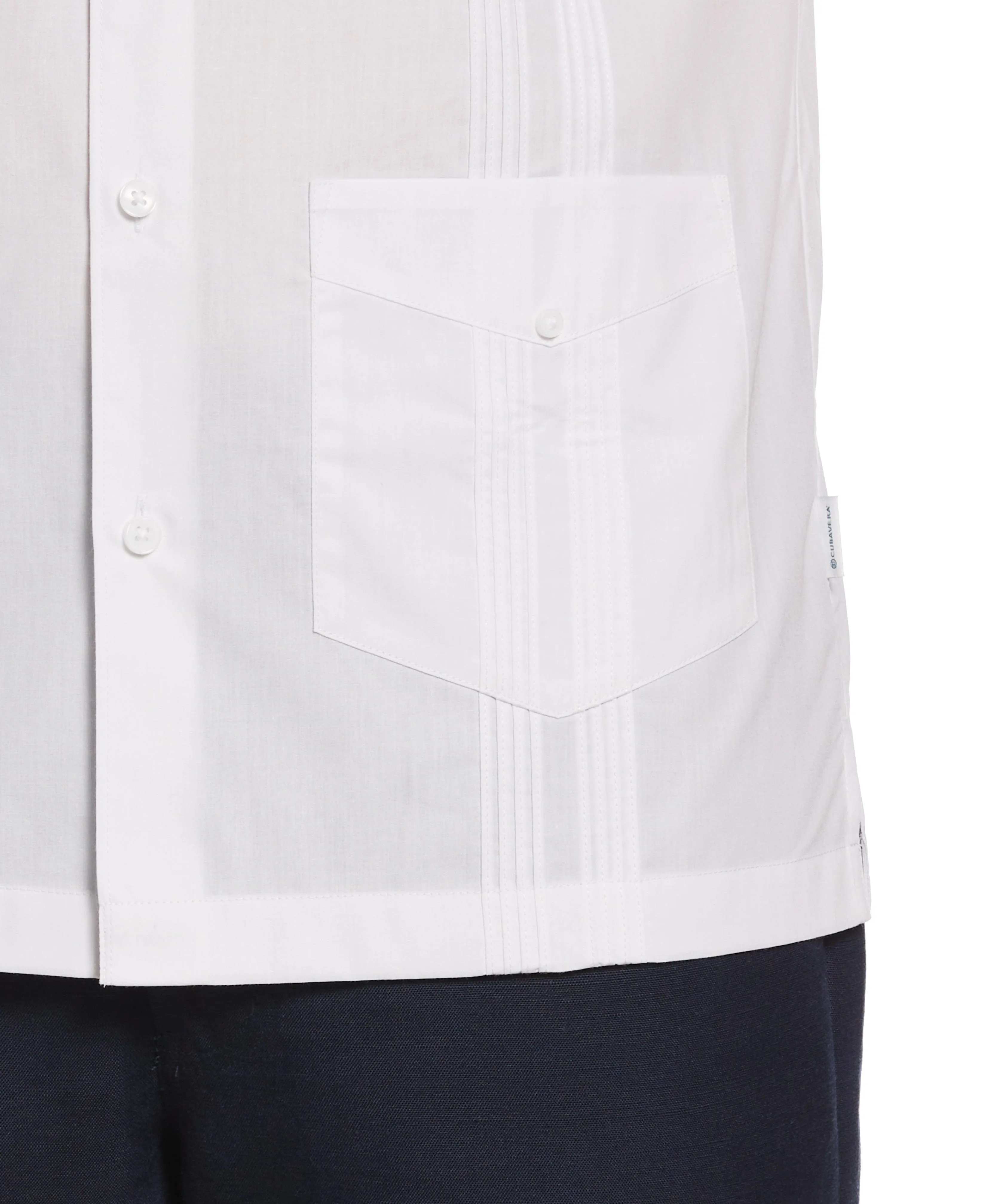 Big & Tall Four Pocket Guayabera Shirt sold by Cubavera product image thumbnail 3