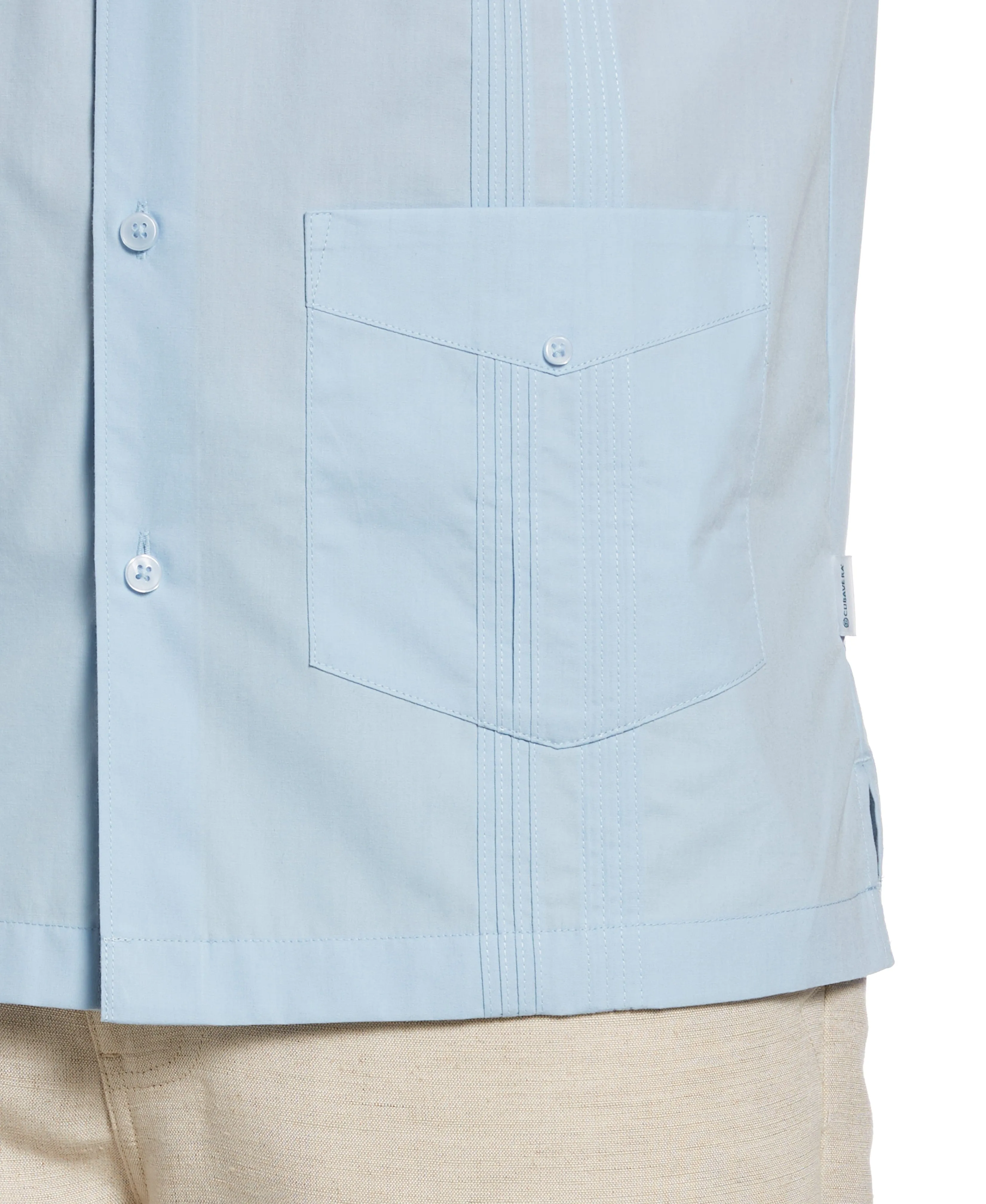 Big & Tall Four Pocket Guayabera Shirt sold by Cubavera product image thumbnail 3