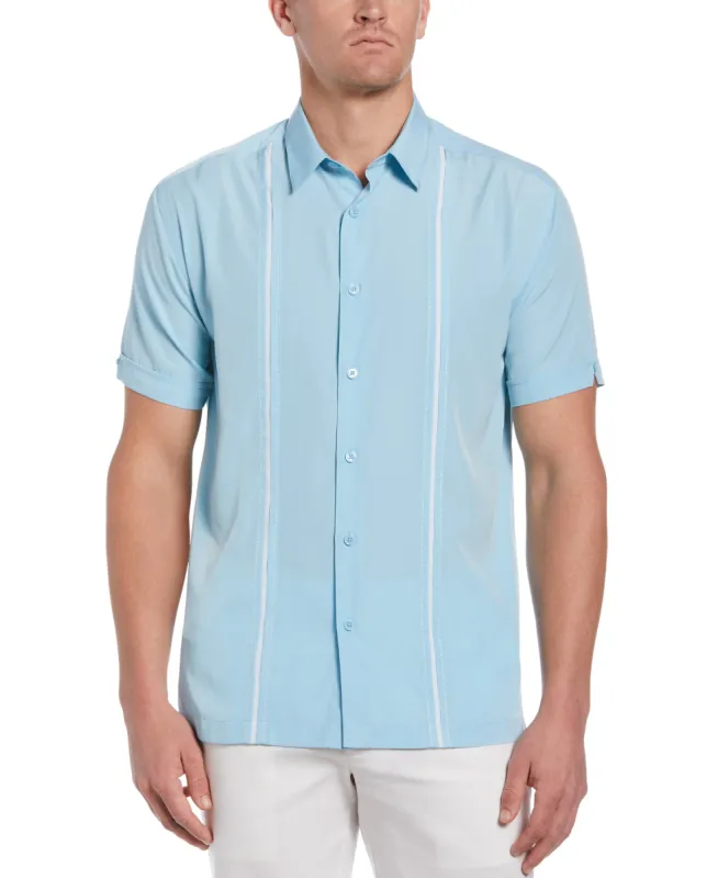 Panel Shirt - Contrast Stitching sold by Cubavera