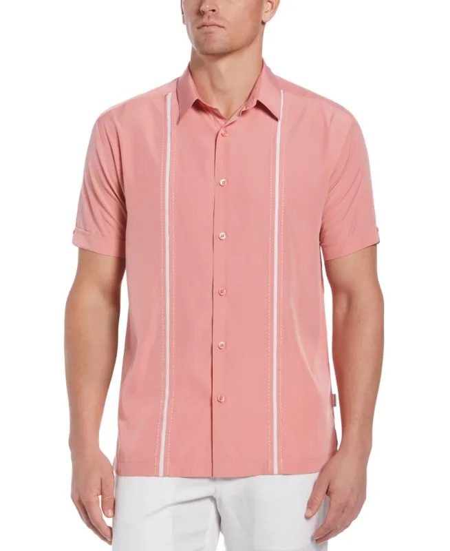 Panel Shirt - Contrast Stitching sold by Cubavera