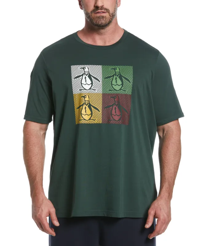 Original Penguin Big & Tall Multiple Pete Print Tee sold by Cubavera