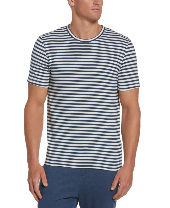 Stripe Crew Neck Knit Tee sold by Cubavera