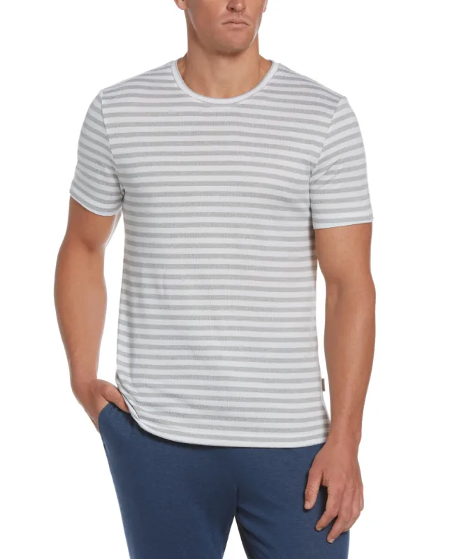 Stripe Crew Neck Knit Tee sold by Cubavera