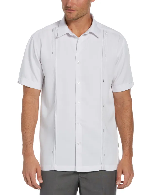 Embroidered Panel Shirt sold by Cubavera