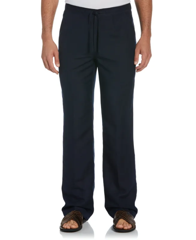Linen-Blend Drawstring Pants sold by Cubavera