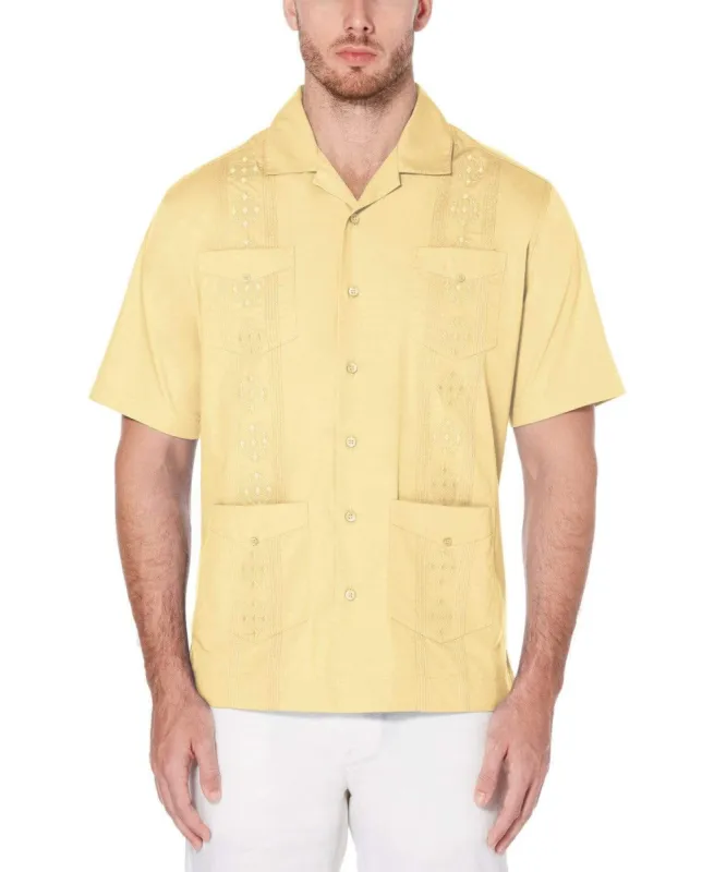 Authentic Embroidered Guayabera Shirt sold by Cubavera
