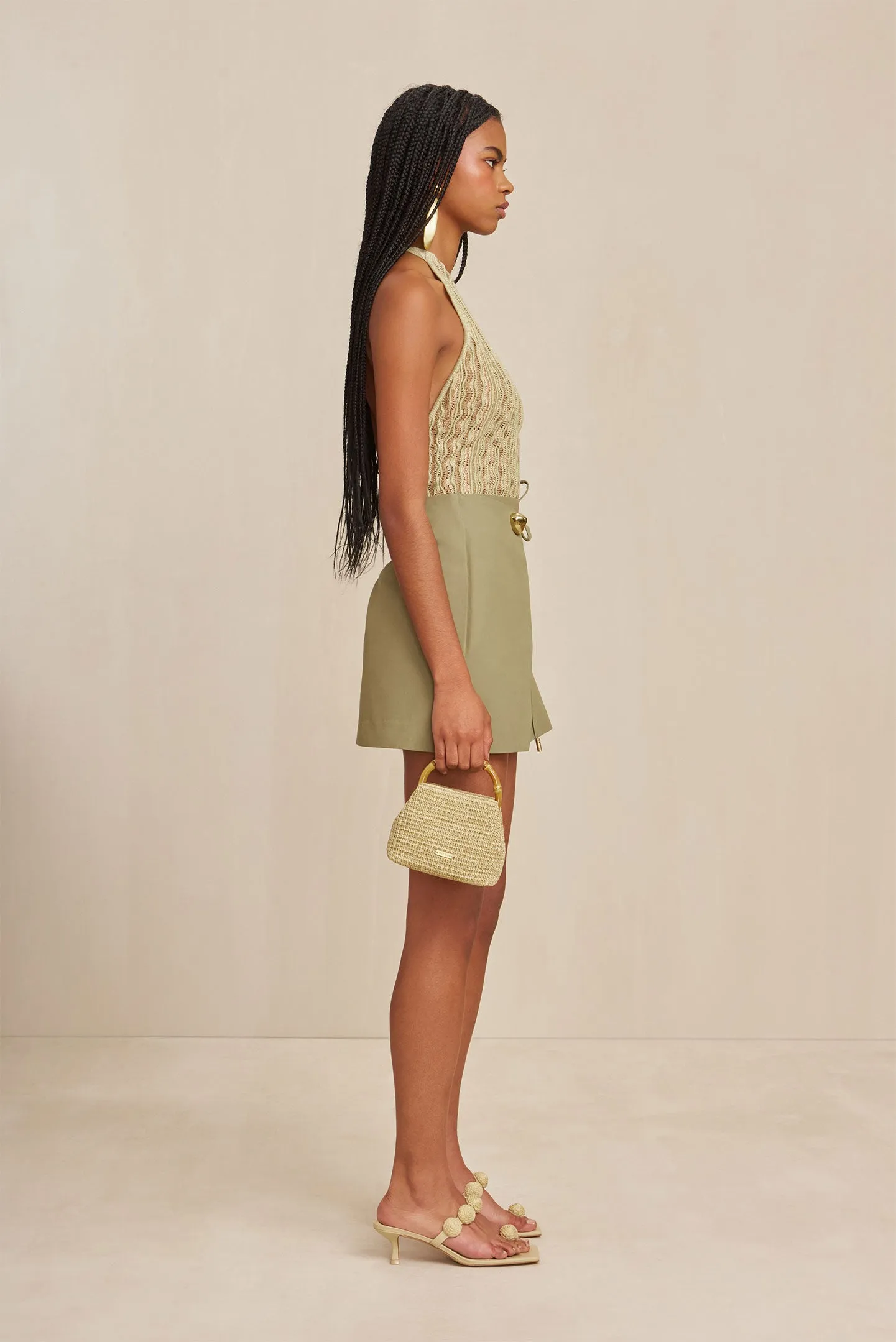 AALIA KNIT TOP - BEACH COMBO sold by cult gaia product image thumbnail 3