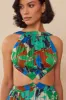 THEIA DRESS - BOTANIC AQUA sold by cult gaia