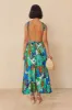THEIA DRESS - BOTANIC AQUA sold by cult gaia