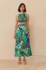 THEIA DRESS - BOTANIC AQUA sold by cult gaia