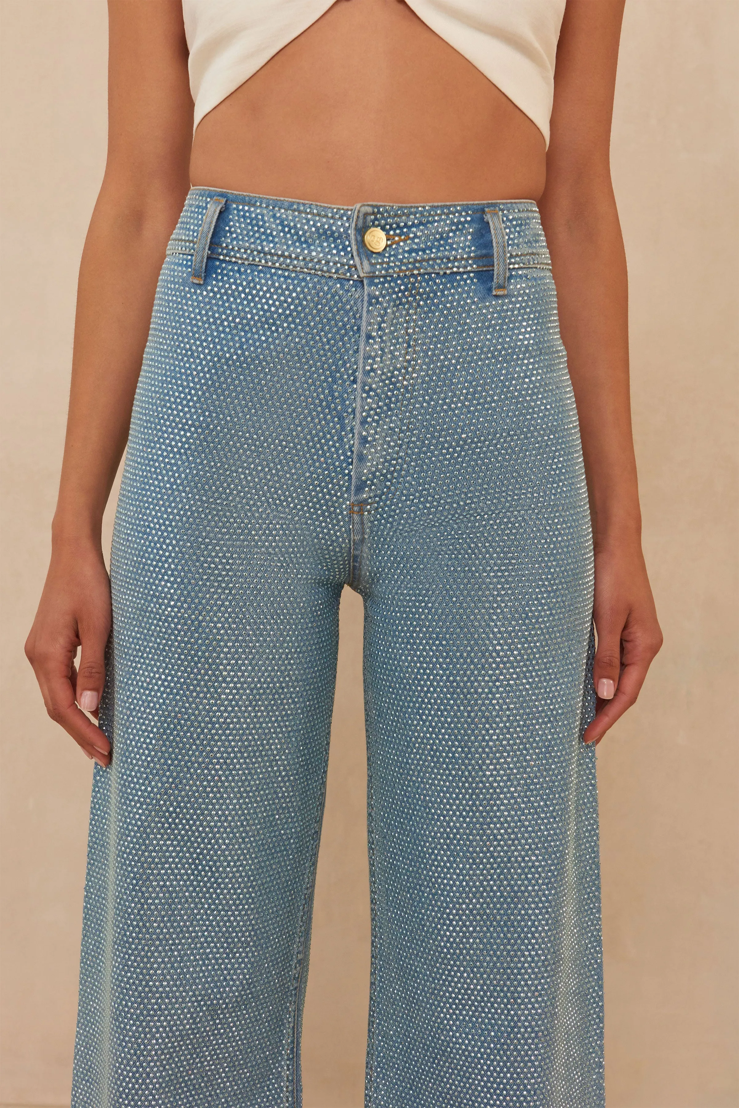 ZELMA PANT - LIGHT BLUE sold by cult gaia product image thumbnail 2