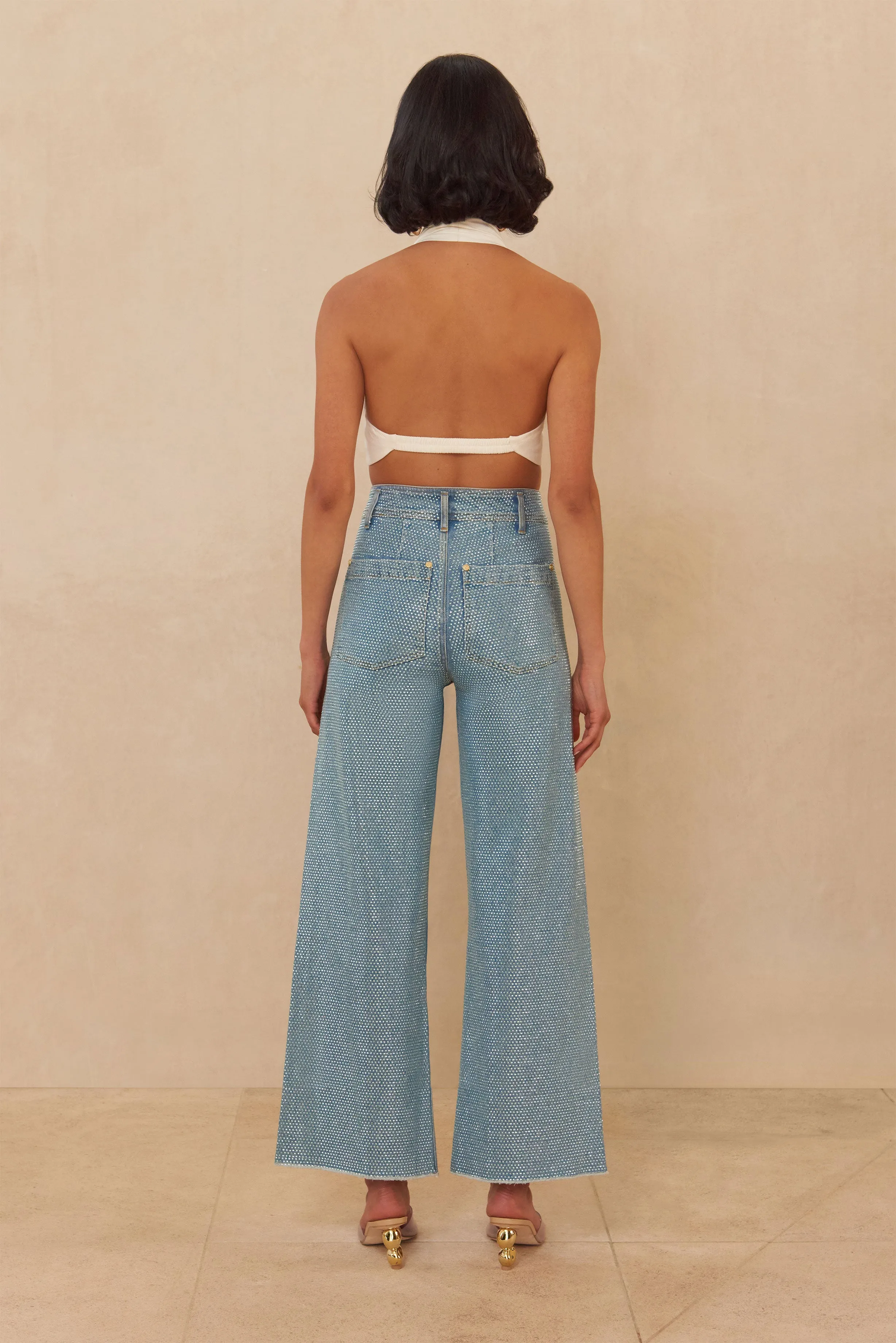 ZELMA PANT - LIGHT BLUE sold by cult gaia product image thumbnail 5