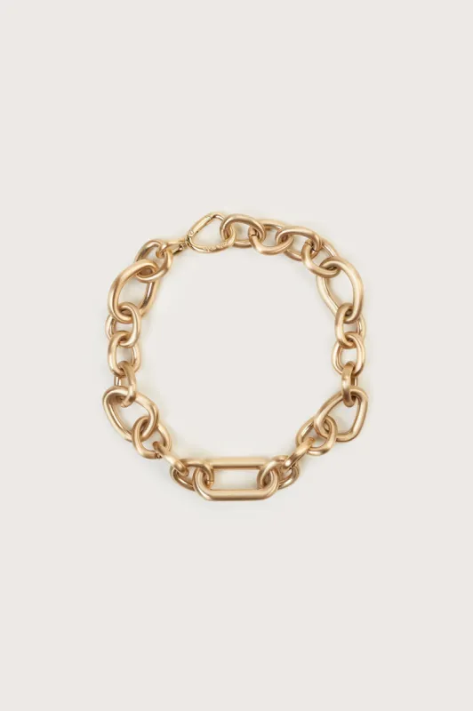 REYES NECKLACE - BRASS sold by Cult Gaia