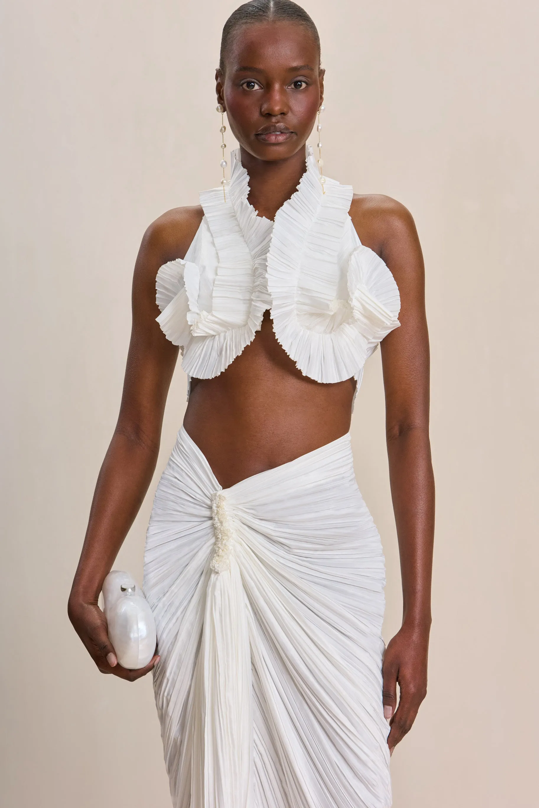 ADILIA TOP - OFF WHITE sold by Cult Gaia product image thumbnail 3