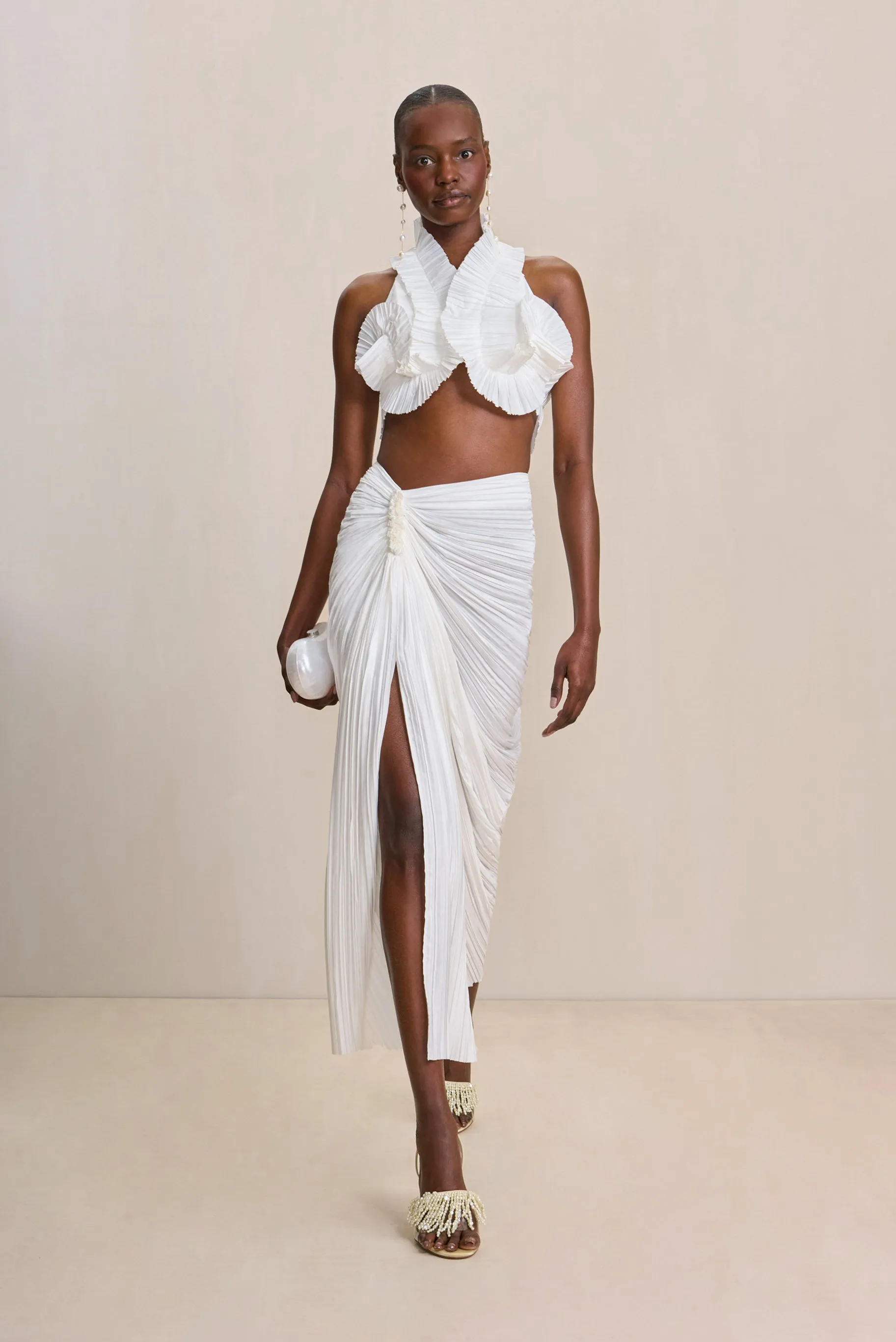 ADILIA TOP - OFF WHITE sold by Cult Gaia product image thumbnail 4