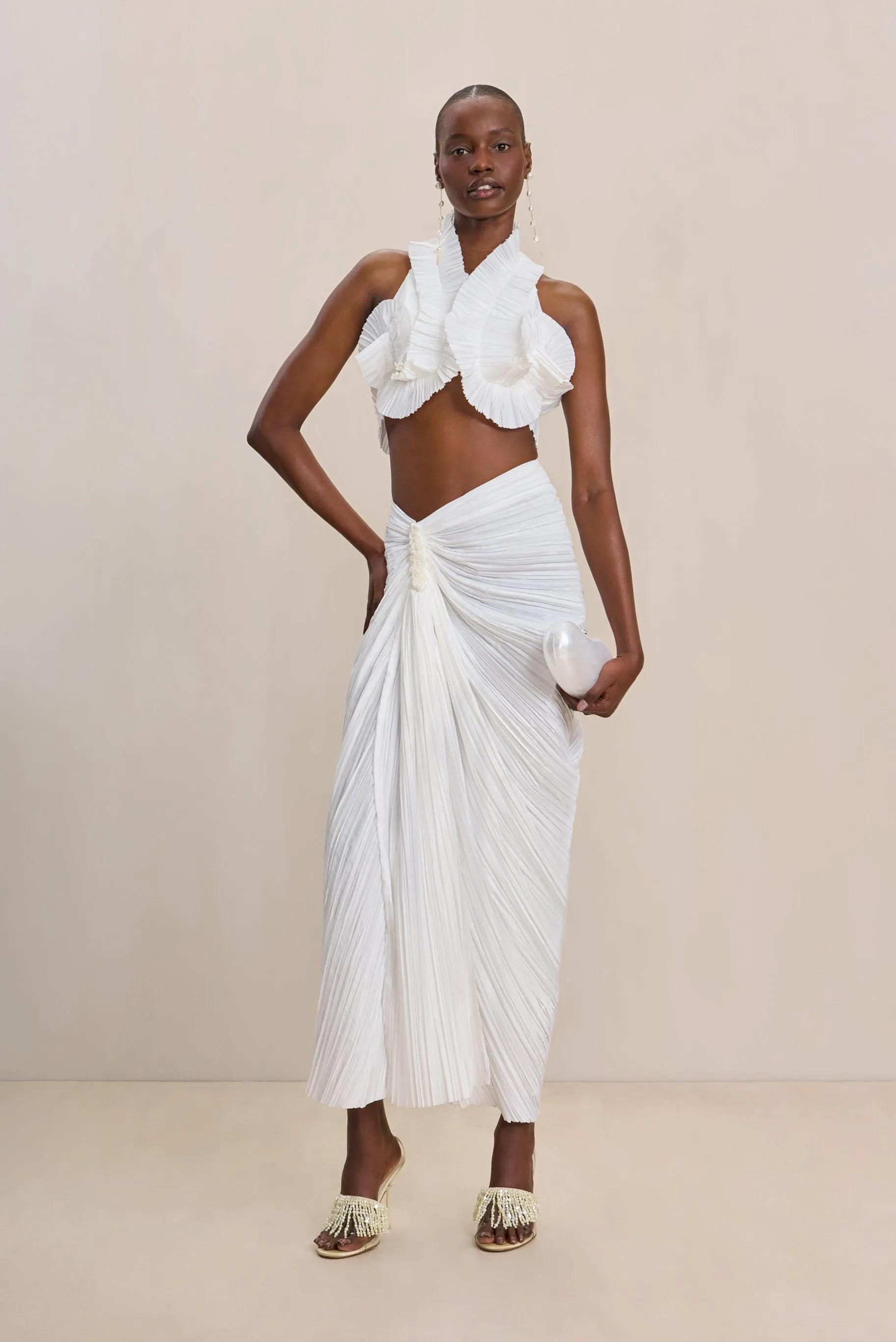 ADILIA TOP - OFF WHITE sold by Cult Gaia product image thumbnail 2