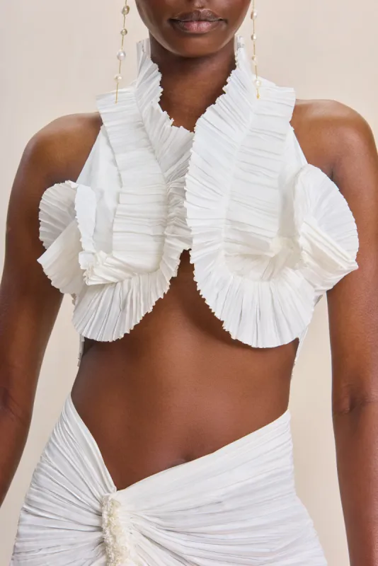 ADILIA TOP - OFF WHITE sold by Cult Gaia