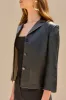 LAYTON BLAZER - BLACK sold by Cult Gaia