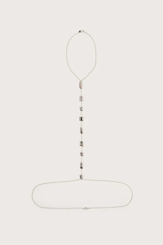 MALAYA BODY JEWELRY - SHINY SILVER sold by cult gaia