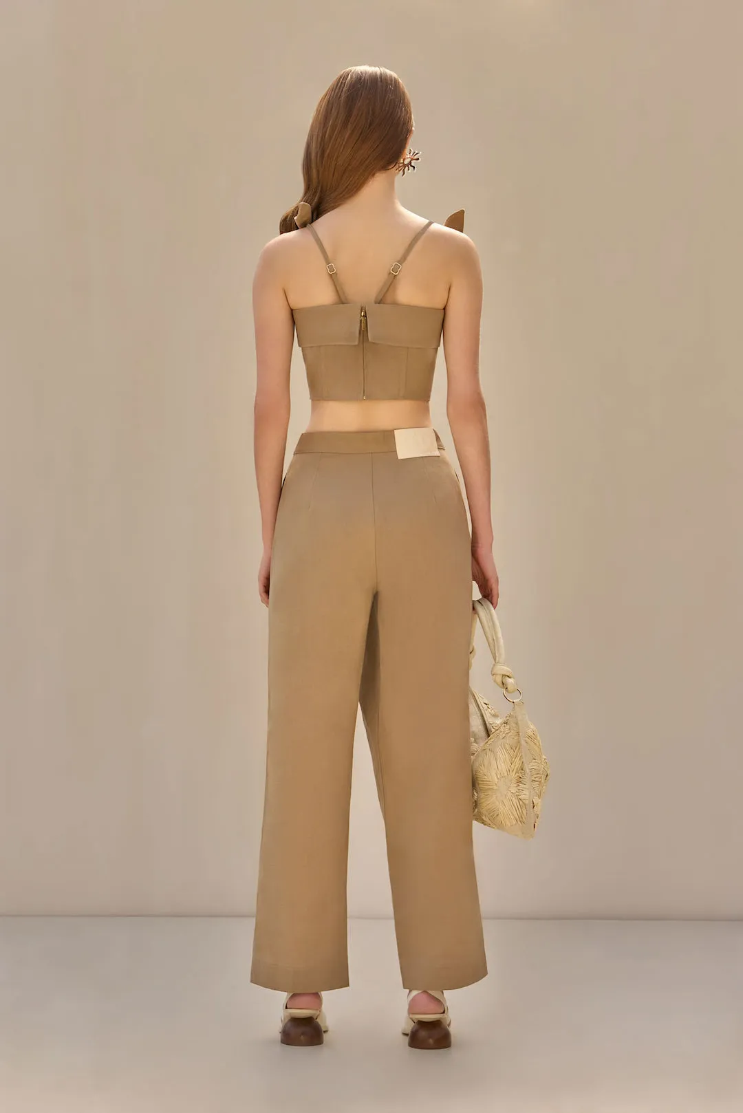 ASPEN TOP - DEEP TRUFFLE sold by Cult Gaia product image thumbnail 5