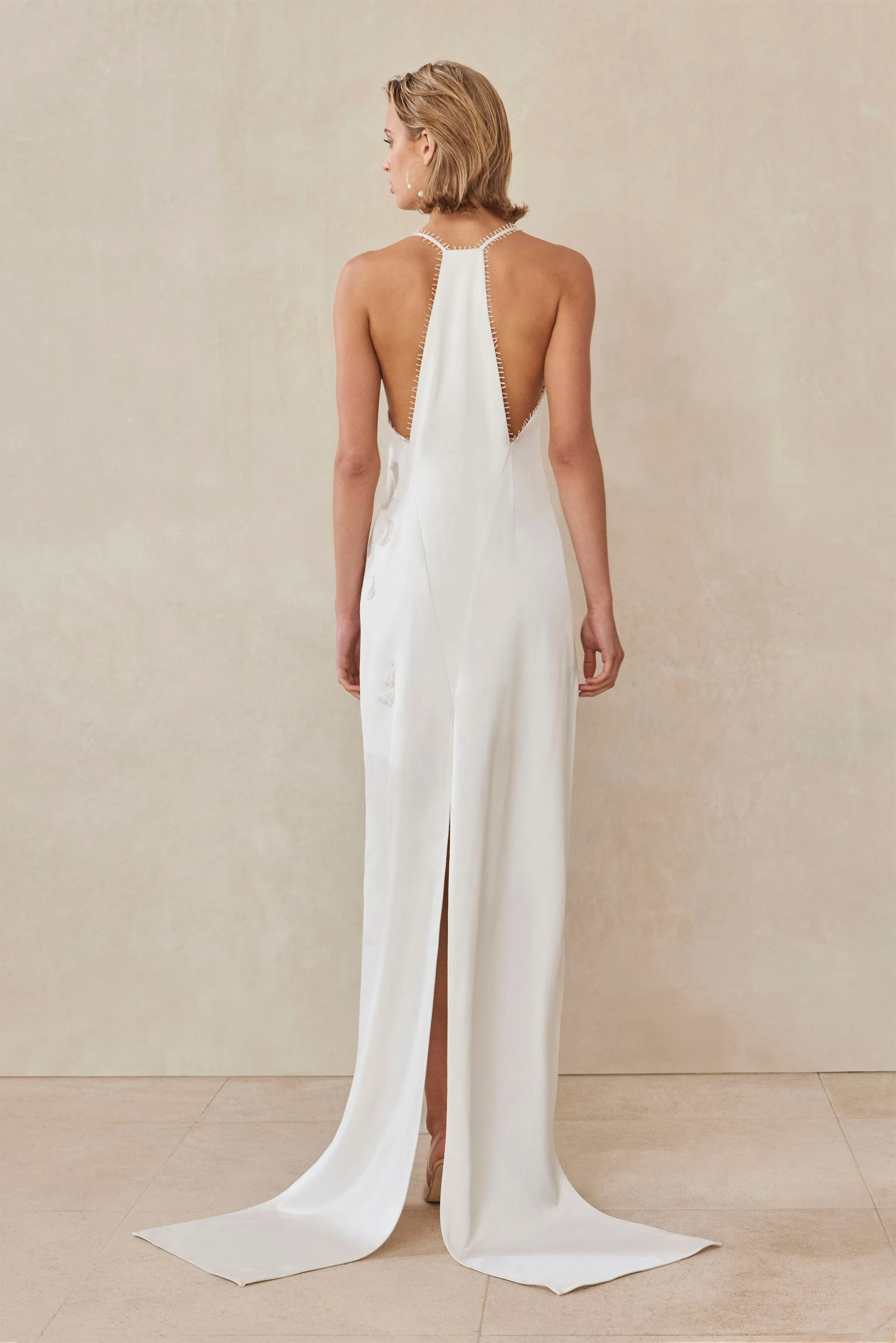 VARENA GOWN - OFF WHITE sold by cult gaia product image thumbnail 5