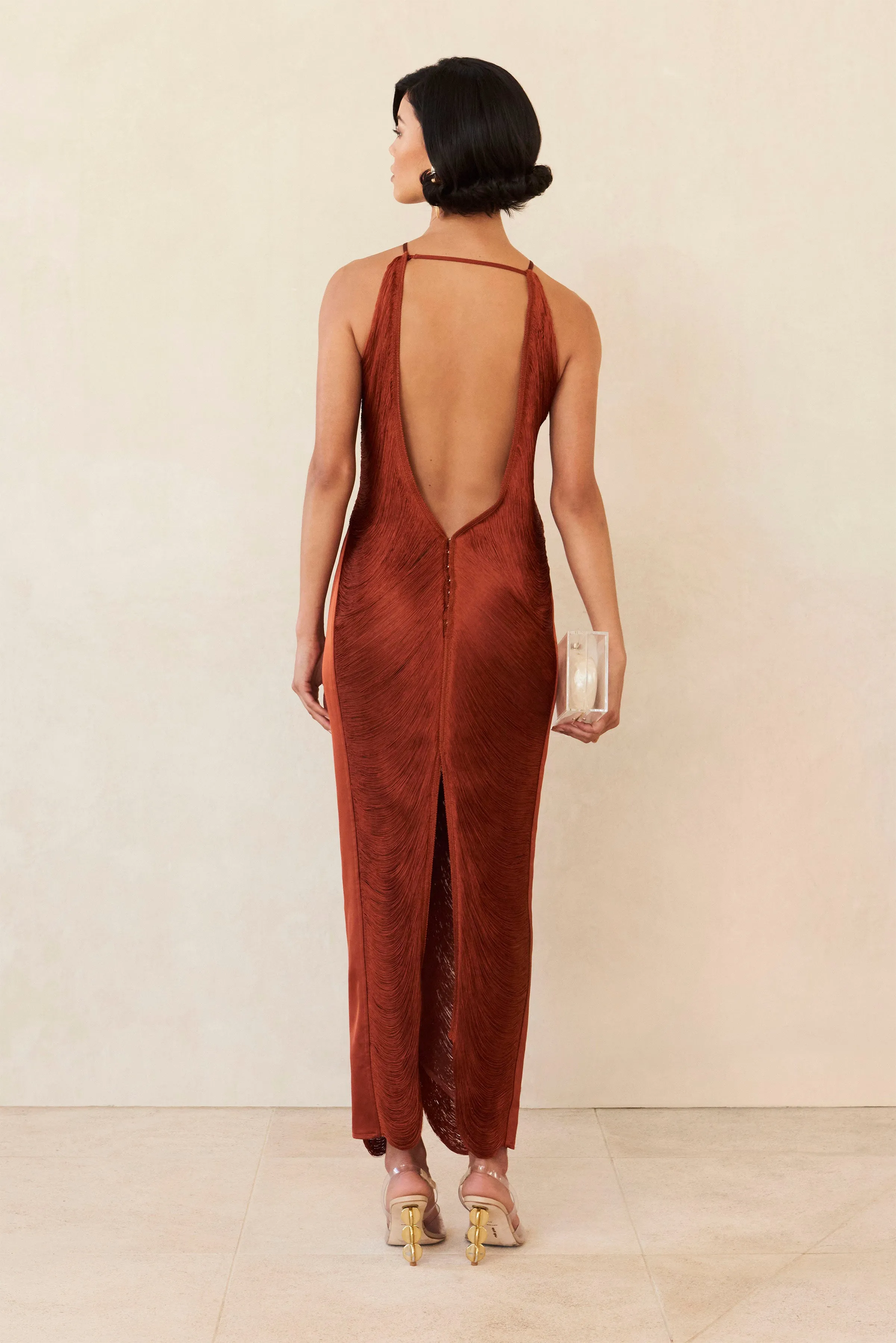 RENATA GOWN - BRONZE sold by cult gaia product image thumbnail 5