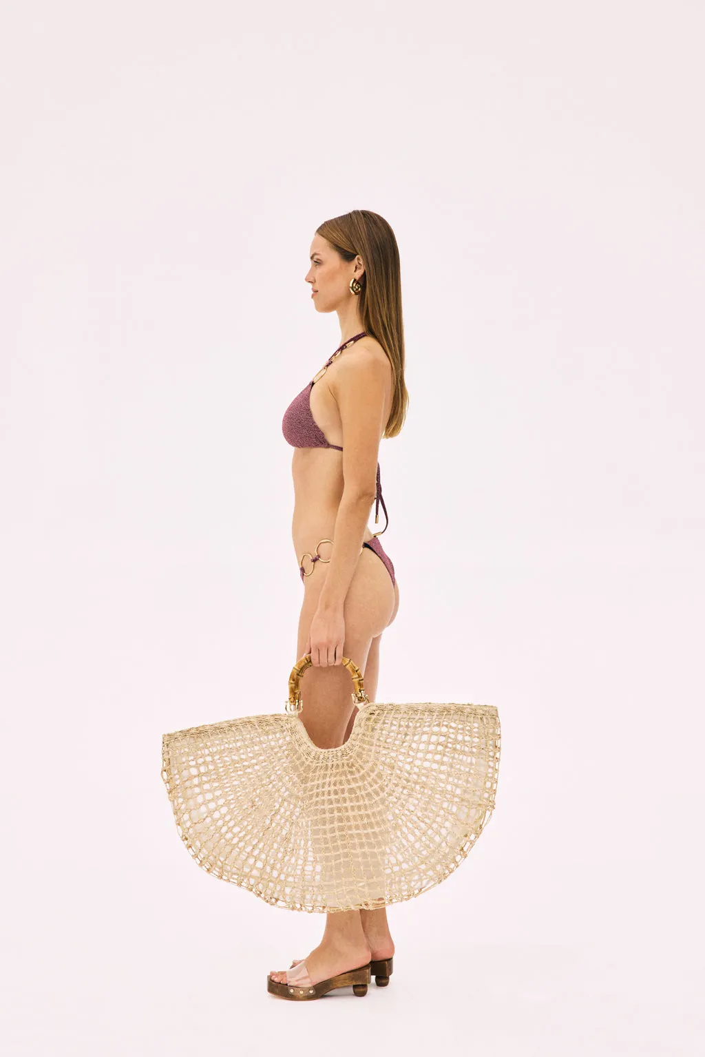 ZOEY BIKINI BOTTOM - BLOSSOM sold by Cult Gaia product image thumbnail 5