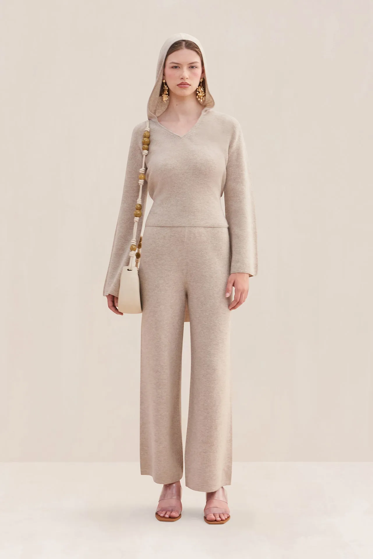 ORION KNIT TOP - MILLET sold by cult gaia product image thumbnail 2