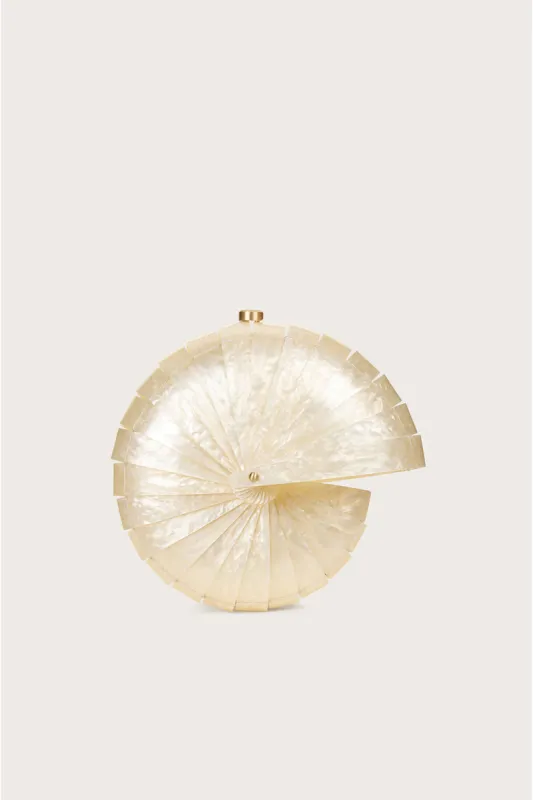 SIRENA CLUTCH - IVORY sold by Cult Gaia