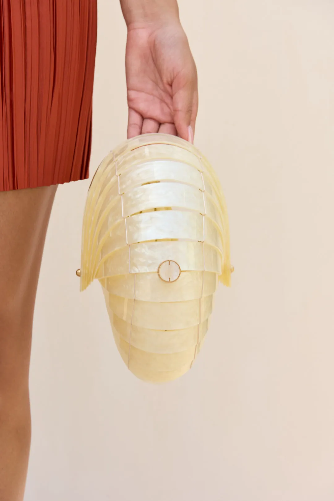 SIRENA CLUTCH - IVORY sold by Cult Gaia product image thumbnail 4