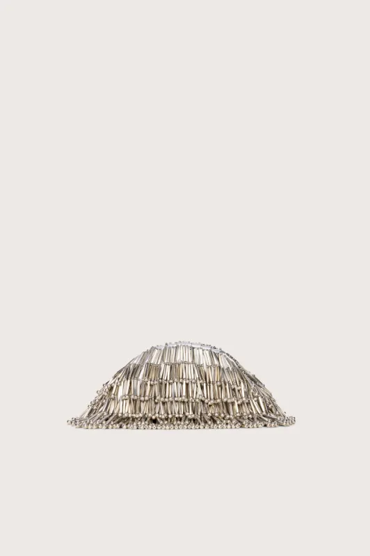 JAALA NANO CLUTCH - SHINY SILVER sold by cult gaia