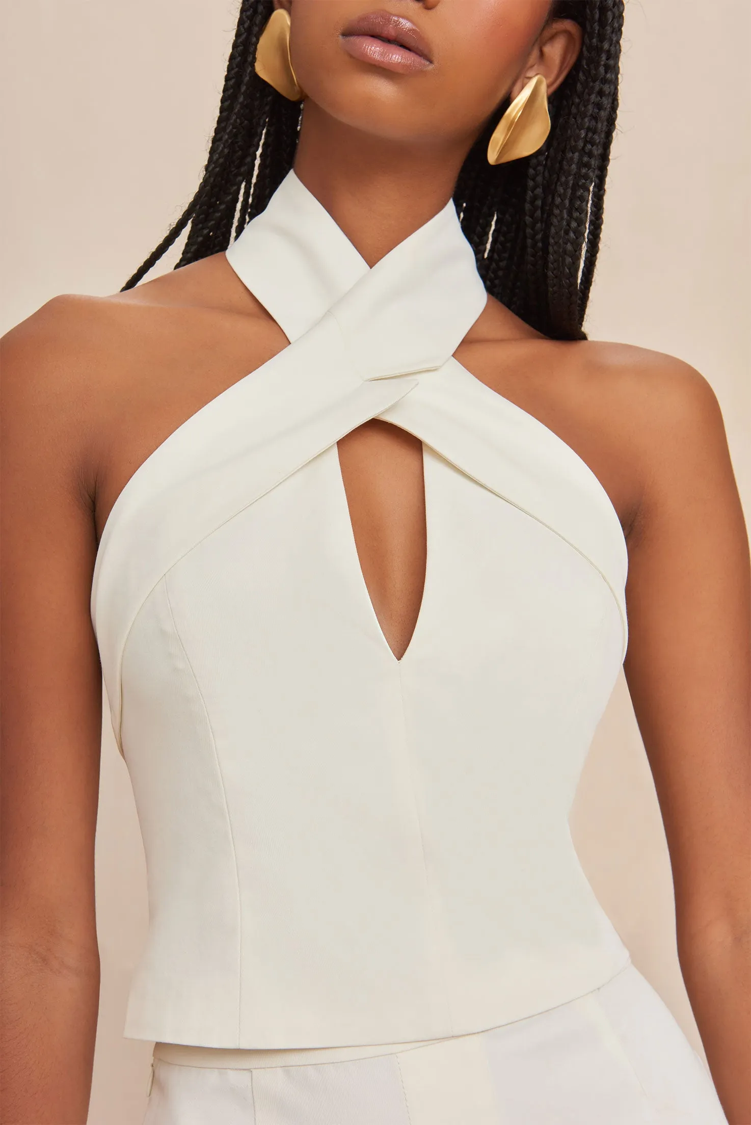 DANIL TOP - OFF WHITE sold by Cult Gaia