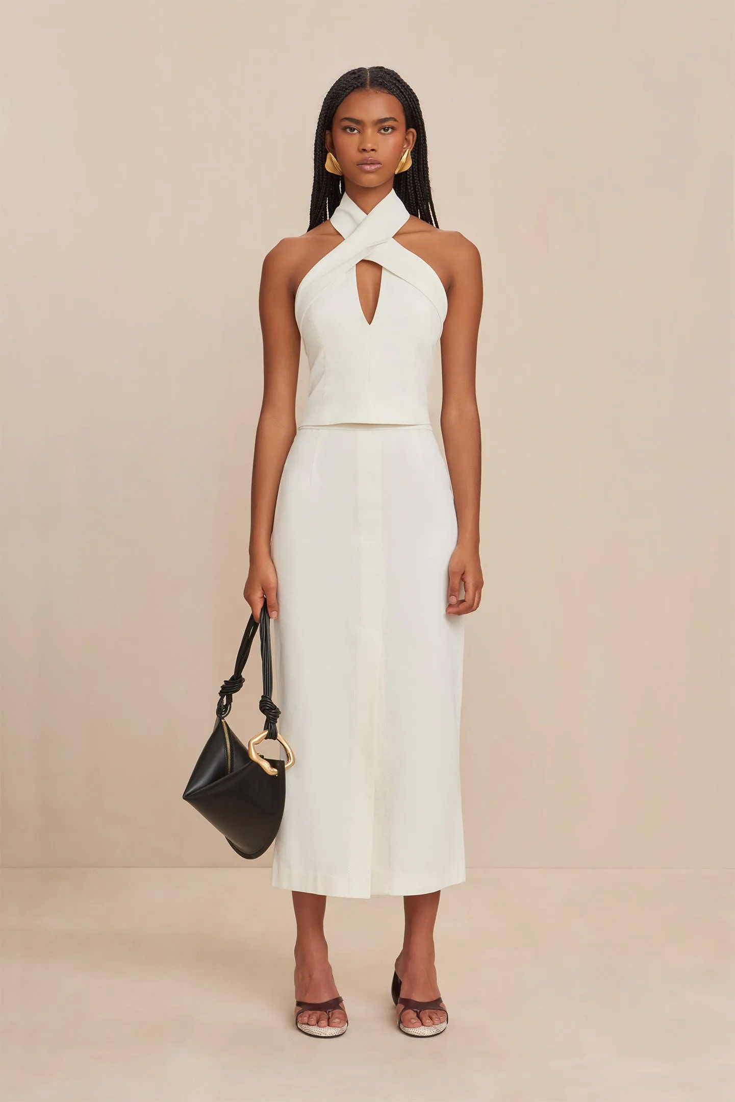 DANIL TOP - OFF WHITE sold by Cult Gaia product image thumbnail 2