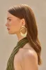 LOLA EARRING - SHINY BRASS sold by Cult Gaia