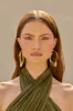 LOLA EARRING - SHINY BRASS sold by Cult Gaia