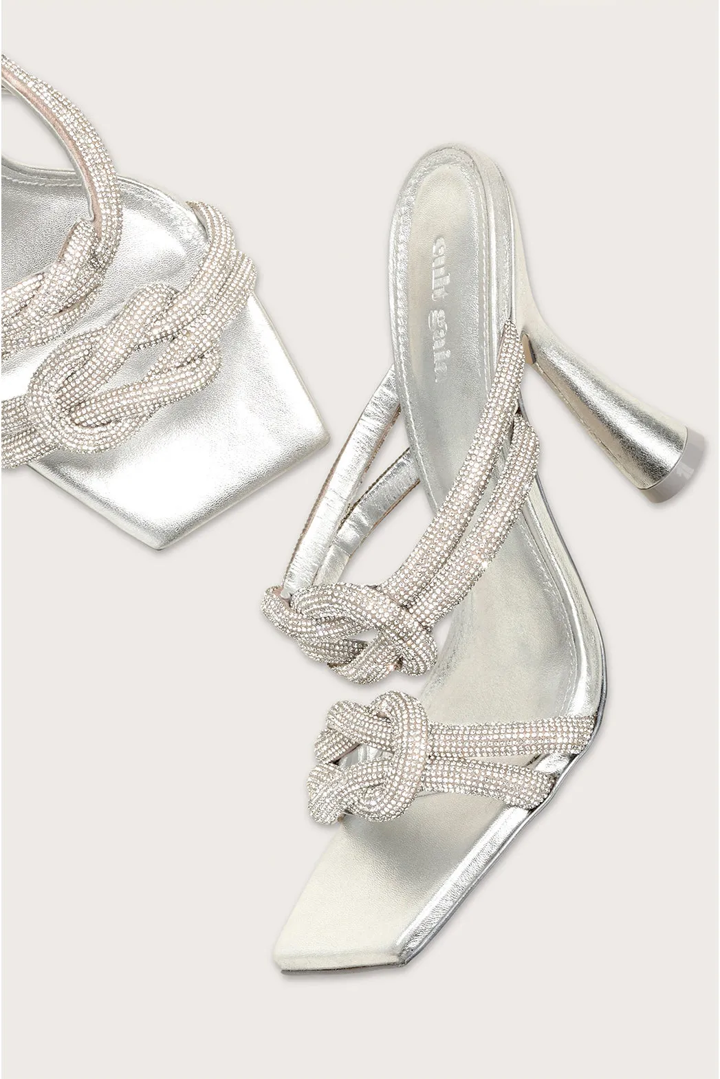 RAINE SANDAL - SILVER sold by cult gaia product image thumbnail 4