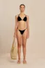 GOLDA BIKINI TOP - BLACK sold by cult gaia