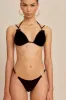 GOLDA BIKINI TOP - BLACK sold by cult gaia