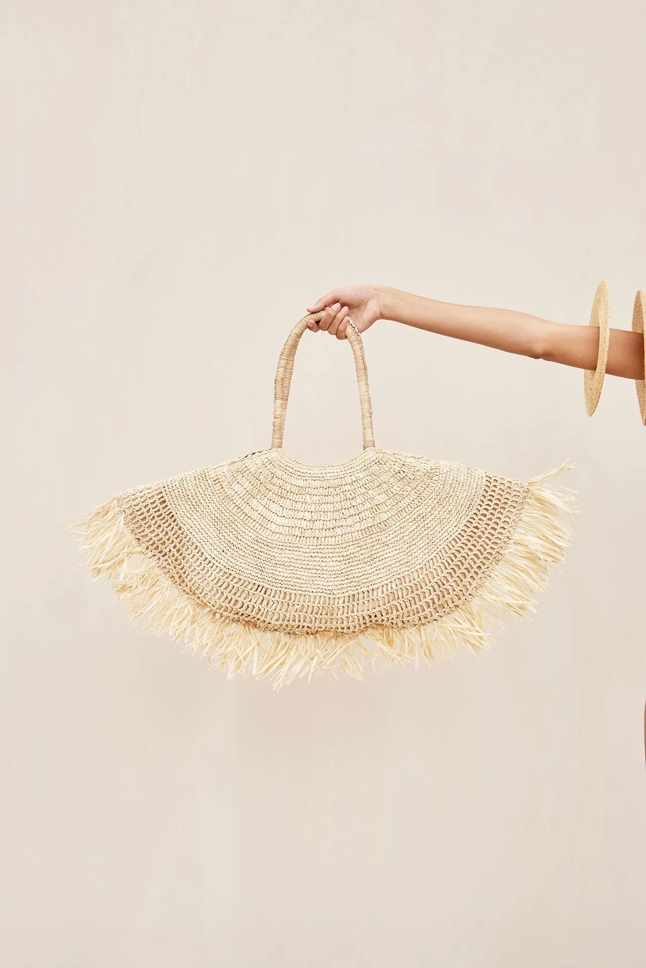 LUCIA TOTE - NATURAL sold by cult gaia product image thumbnail 3