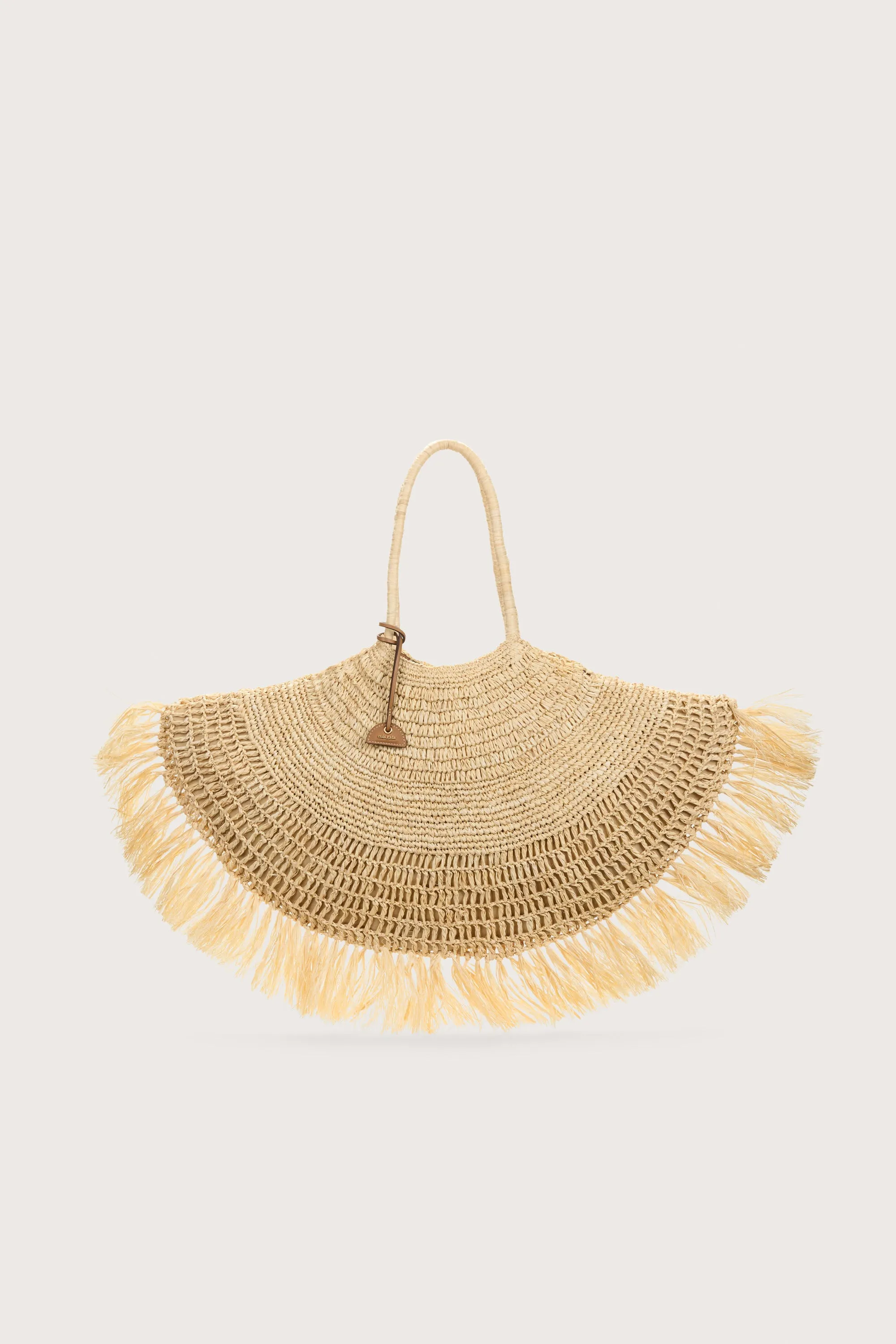 LUCIA TOTE - NATURAL sold by cult gaia