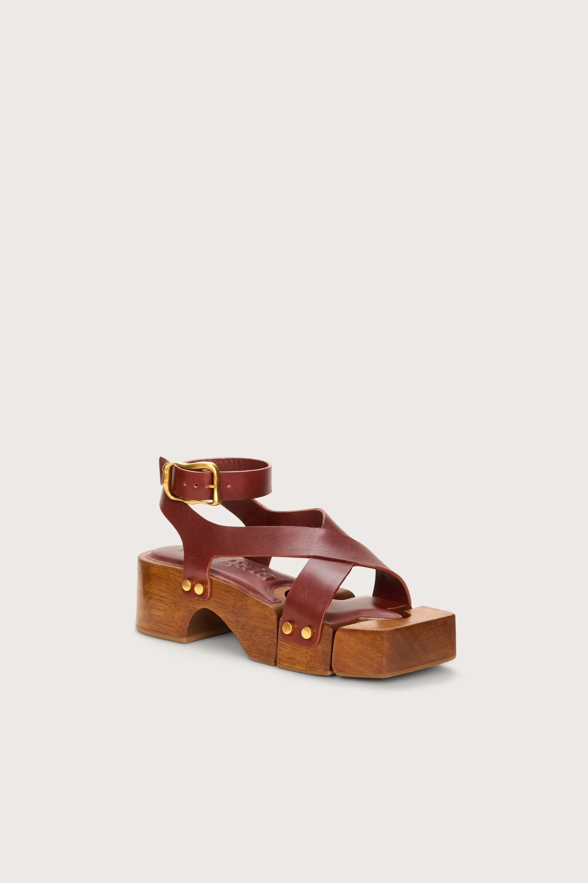 PEPPA CLOG - MAHOGANY sold by Cult Gaia product image thumbnail 2