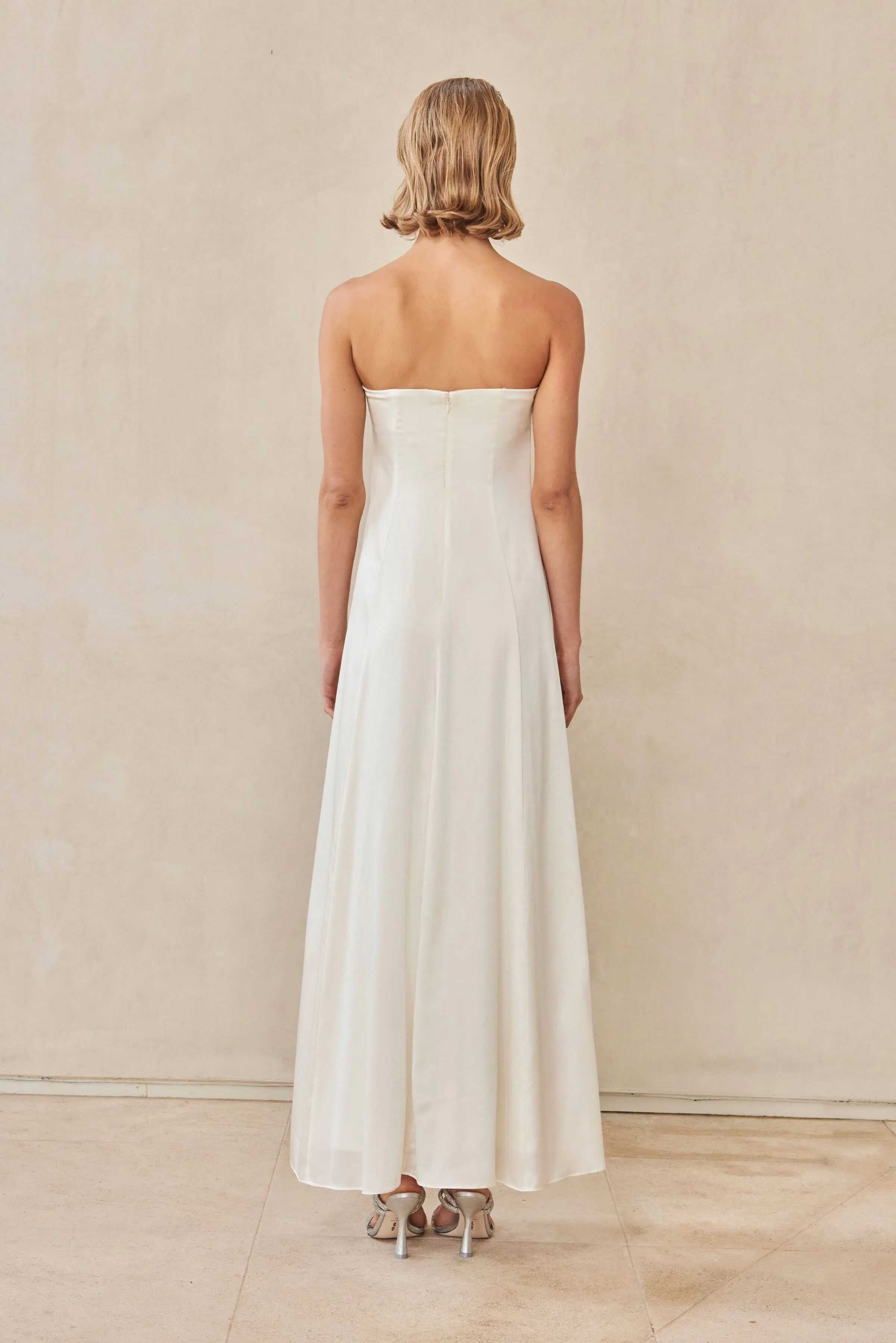 JANELLE GOWN - OFF WHITE sold by cult gaia product image thumbnail 5