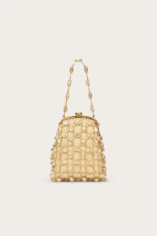 BRIELLE WRISTLET - CHAMPAGNE PEARL sold by Cult Gaia