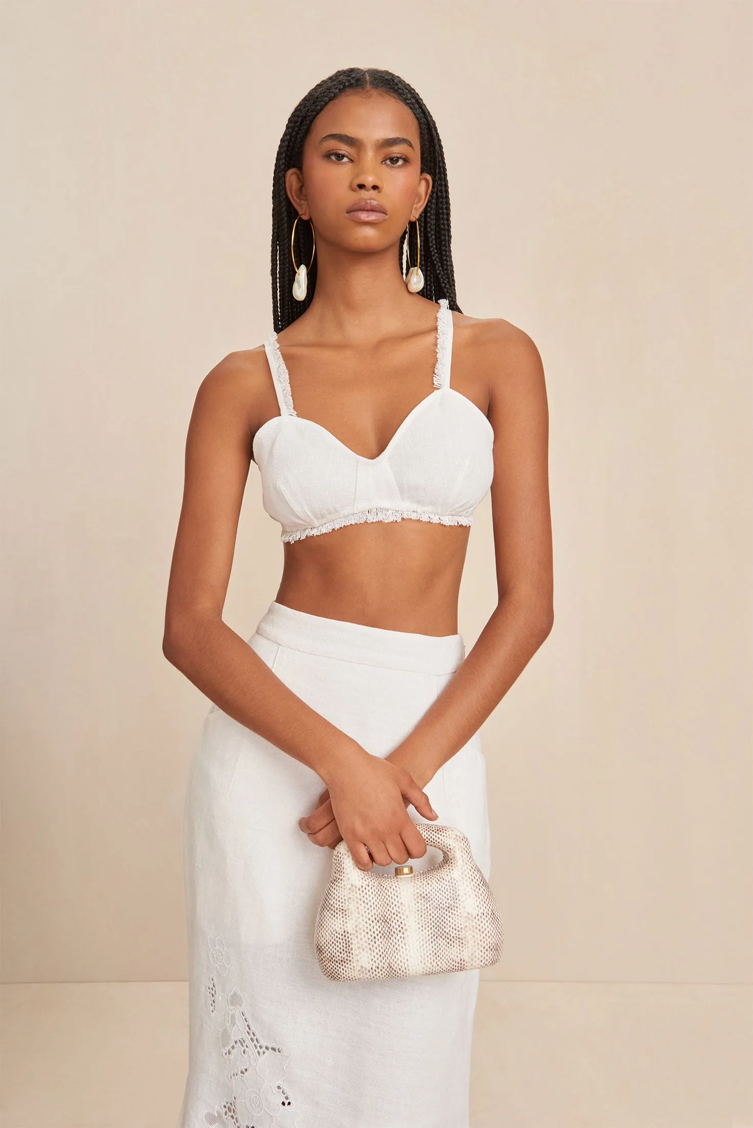 EZA TOP - OFF WHITE sold by Cult Gaia