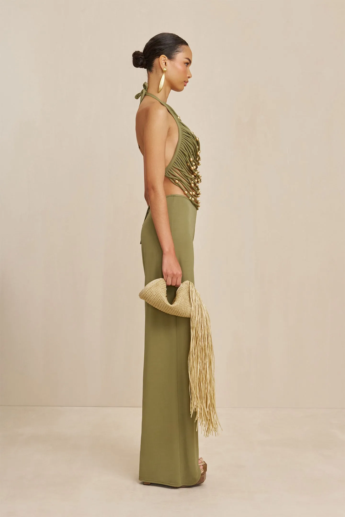 KORA PANT - TEA sold by Cult Gaia product image thumbnail 2