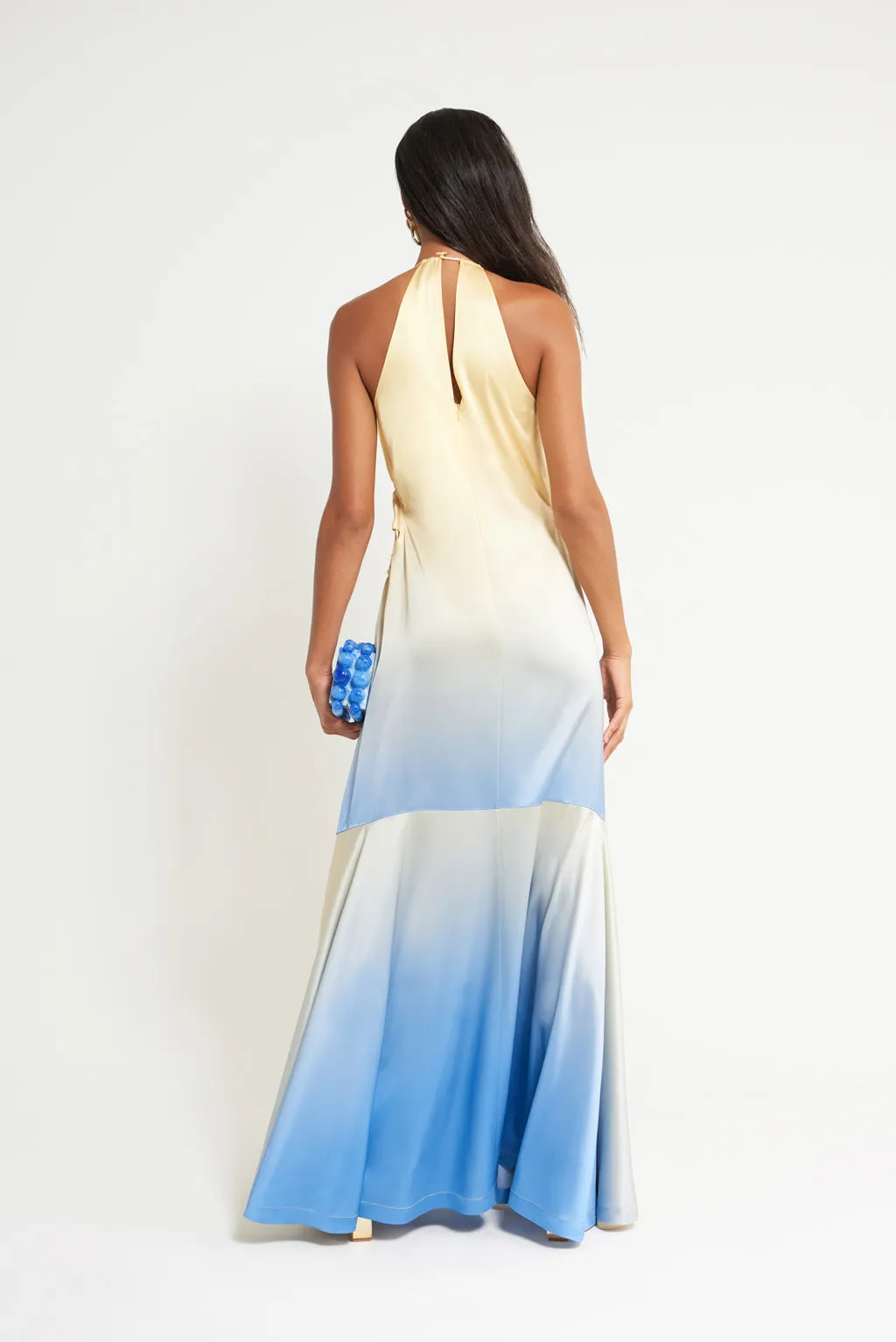 IRIS GOWN - PROSECCO OMBRE sold by cult gaia product image thumbnail 3