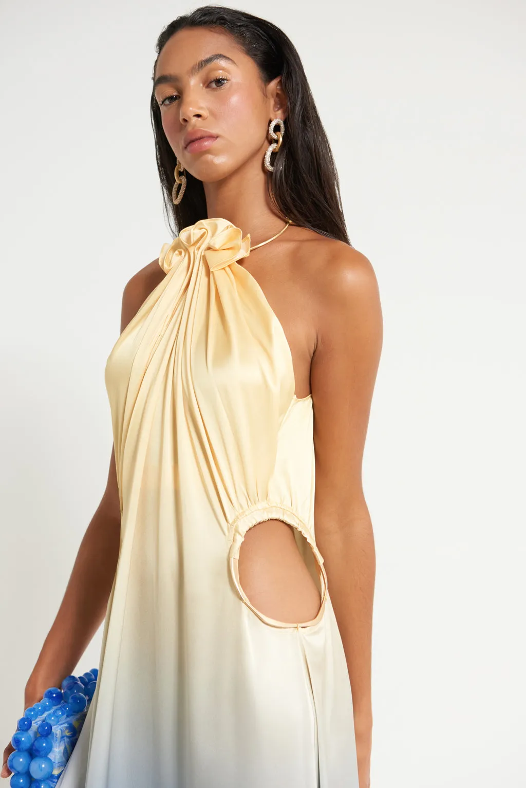 IRIS GOWN - PROSECCO OMBRE sold by cult gaia product image thumbnail 4