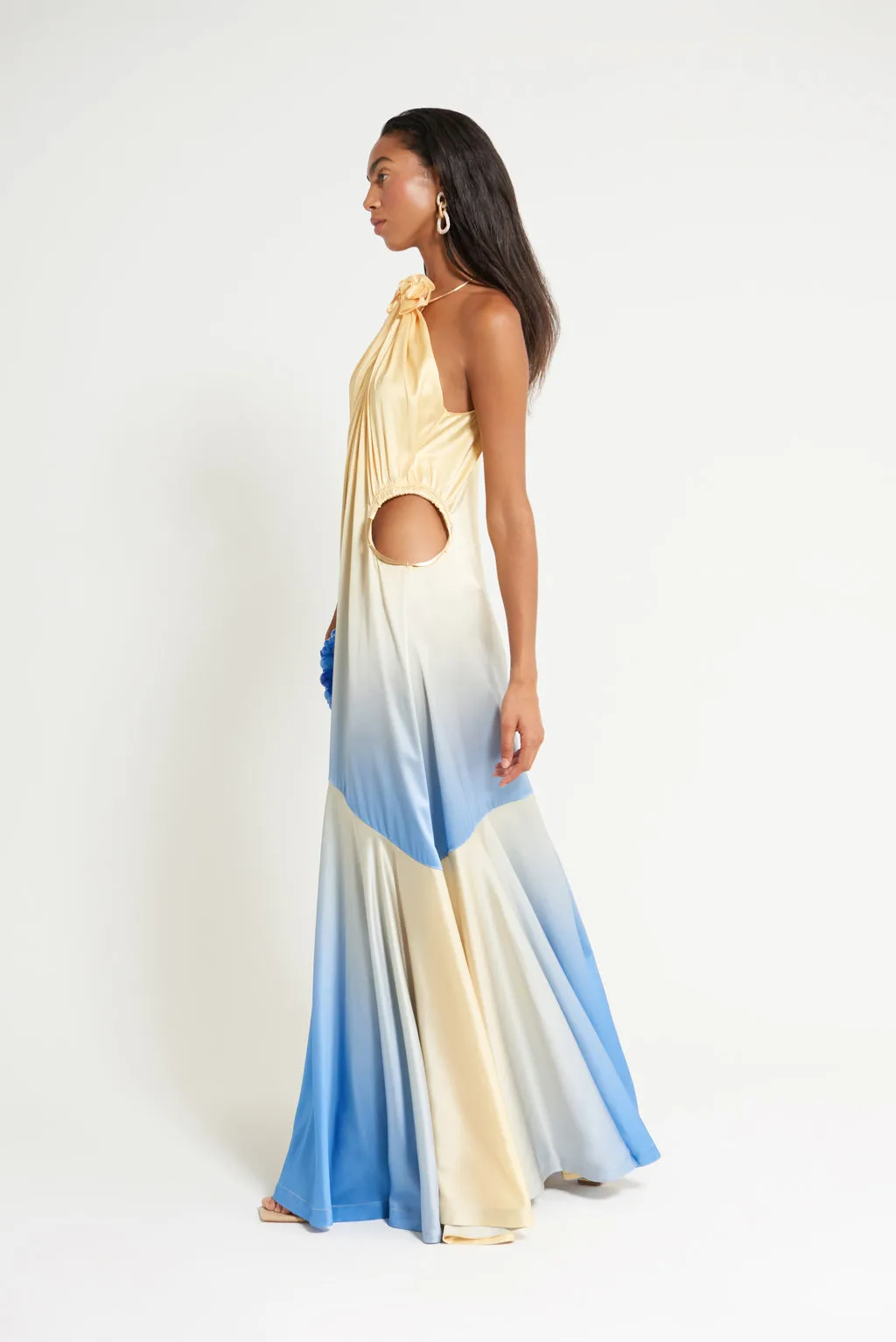 IRIS GOWN - PROSECCO OMBRE sold by cult gaia product image thumbnail 2